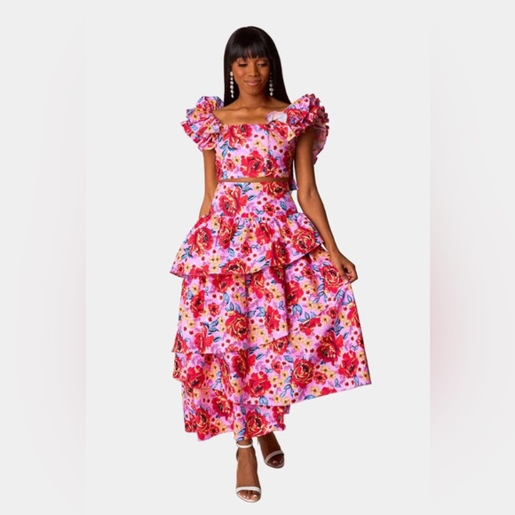 NWT Buddy Love BAHA MAR TWO-PIECE SET in DAISY DAYS- XS - Picture 2 of 10